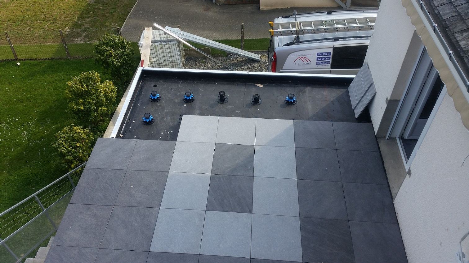 Terrasses Dalles Plots